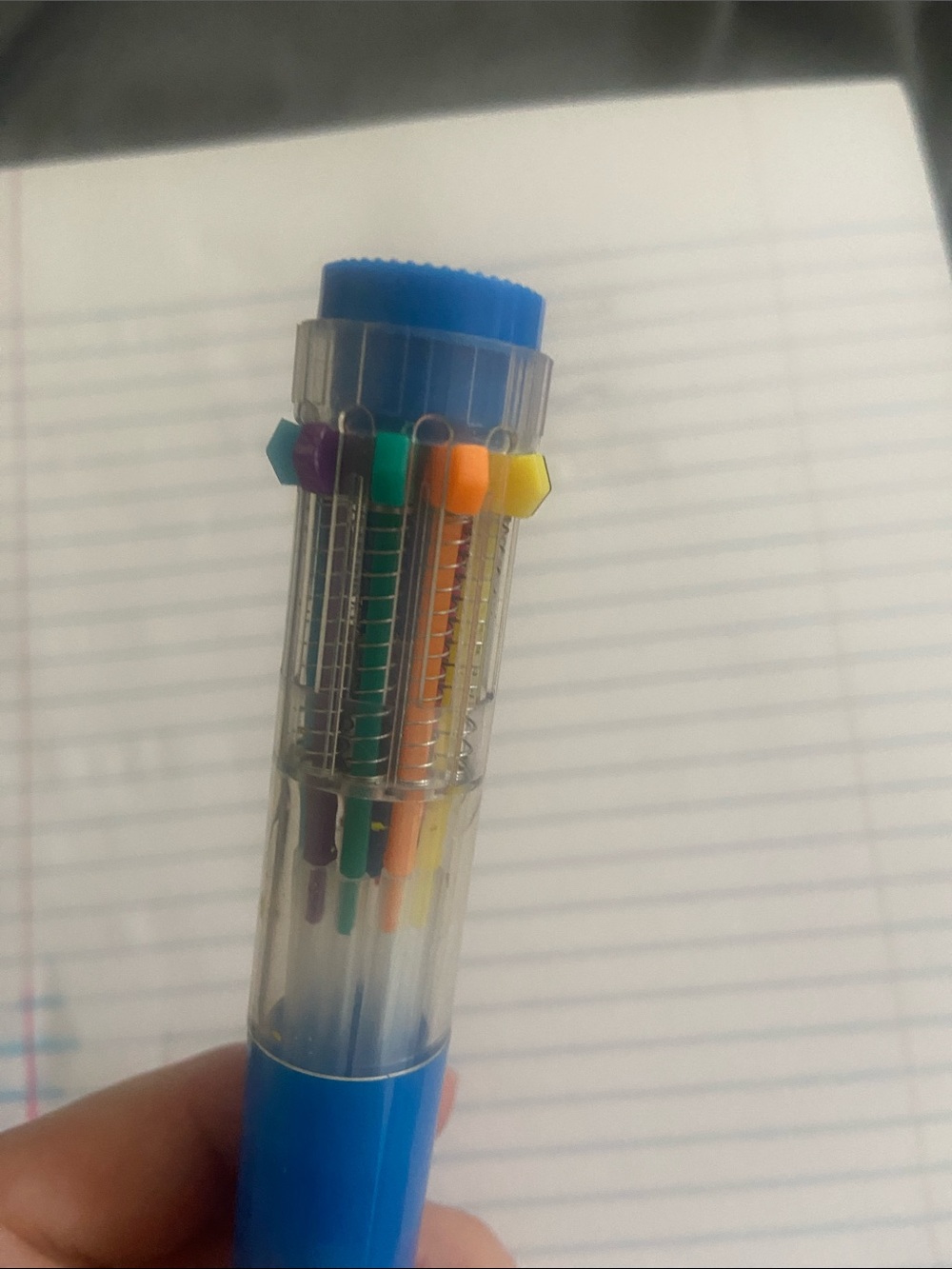 Multicolor 10-Color Click Pen - Picture 5 of 9